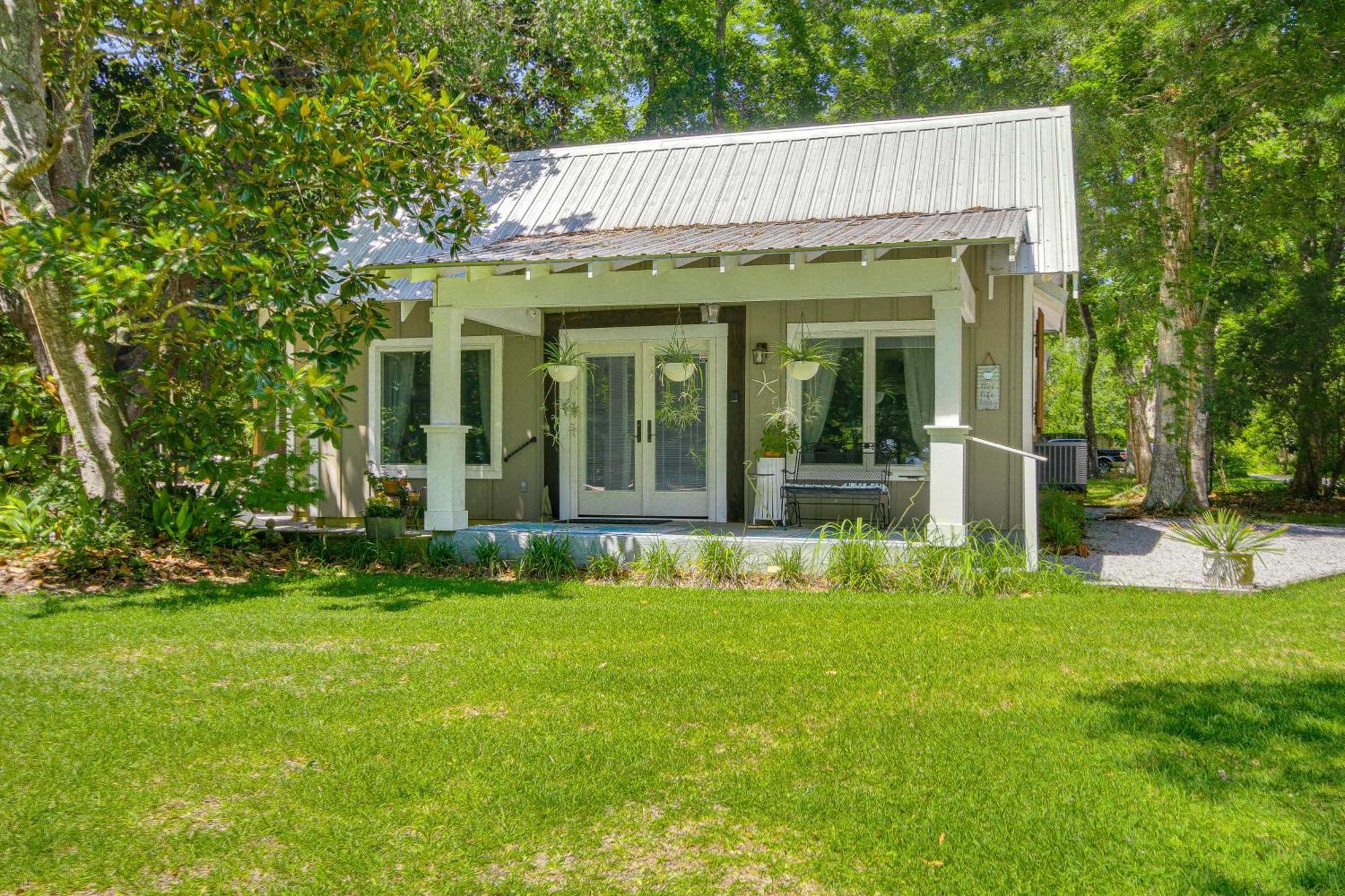 Historic Biloxi Bay Cottage With Beautiful View Оушен-Спрингс Экстерьер фото